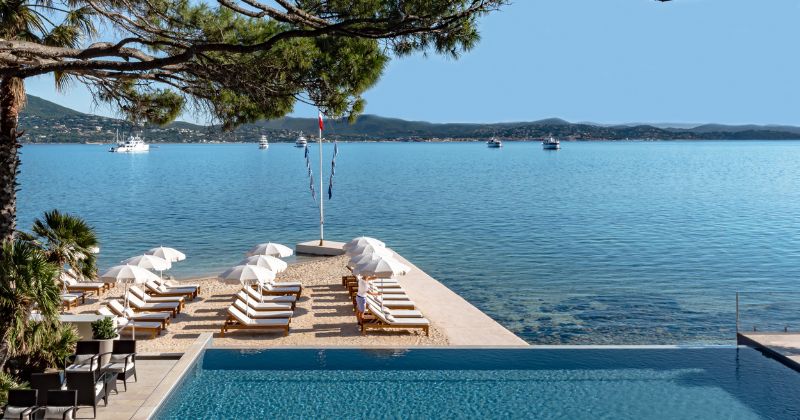 Cheval Blanc St-Tropez - Pool & Beach - credit Mr. Tripper