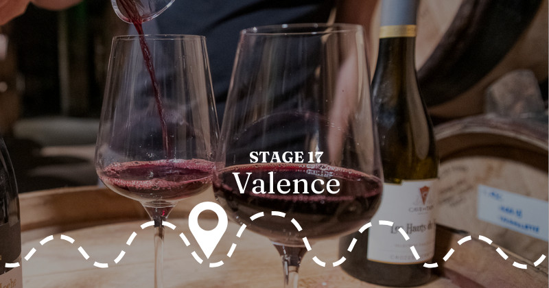 Valence with Grape Escapes (Tour de France)