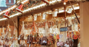 Best sparkling wines found in Alsace, Christmas market