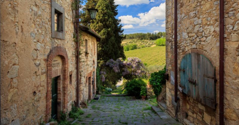 Castello di Fonterutoli hamlet, credit Castello di Fonterutoli