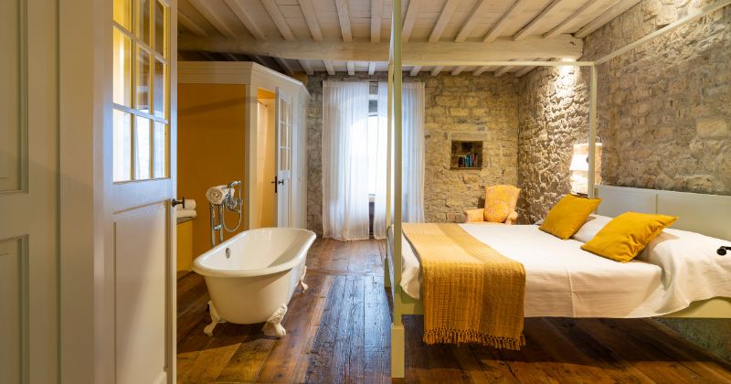 Room at Castello di Fonterutoli, Tuscany