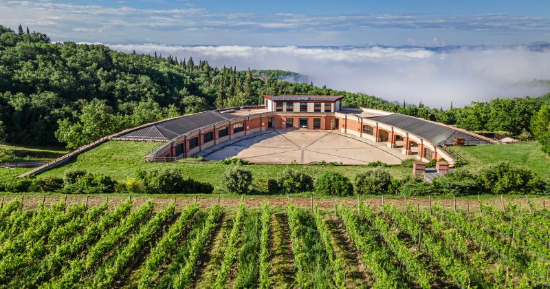 Castello di Fonterutoli, winery, credit Castello di Fonterutoli