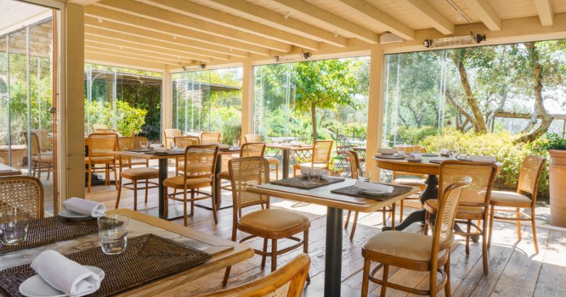 Osteria di Fonterutoli restaurant, credit Castello di Fonterutoli