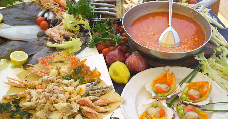 Food---Piatti-di-pesce-dell'Adriatico---Cesenatico