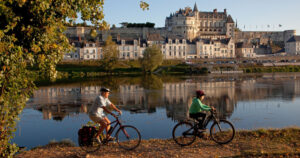 Best sparkling wines found in Loire Valley, cycling at Chateau d'Amboise