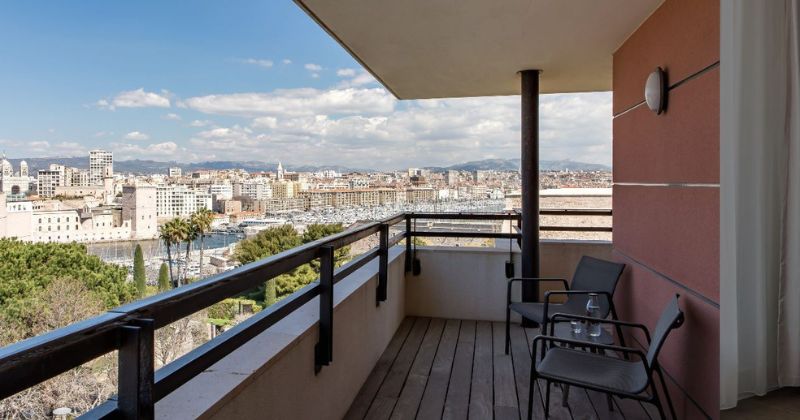 New Hotel of Marseille balcony, credits New Hotel of Marseille