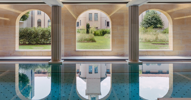 Villa Maia, Lyon, indoor pool, credit November Studio