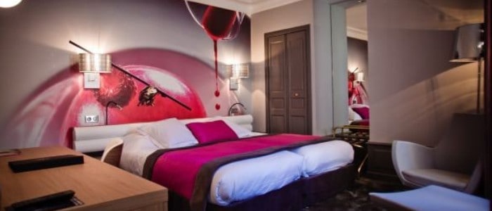 Hostellerie du Chapeau Rouge Dijon- bedroom