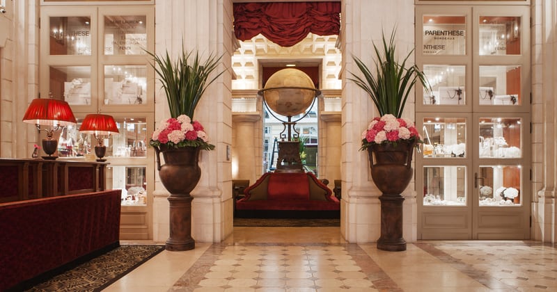 InterContinental Bordeaux le Grand Hotel Lobby @Julie Rey
