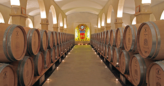 Provence wine tours -Chateau-de-Berne---13-.cellar-570x300