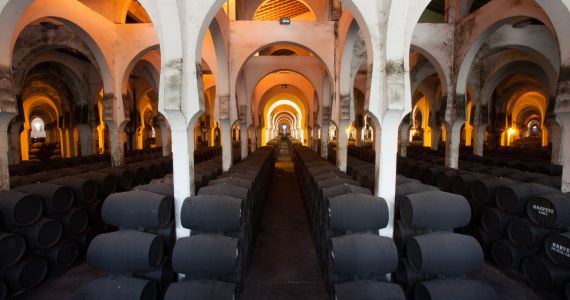 Sherry Triangle Tour, Bodega Fundador cellar tour, credit Ayuntamiento de Jerez