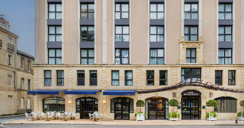 Hotel Burdigala exterior, Bordeaux