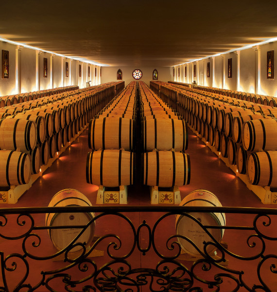 Bordeaux cellars Credits Pape Clement Bordeaux cellars Credits Pape Clement