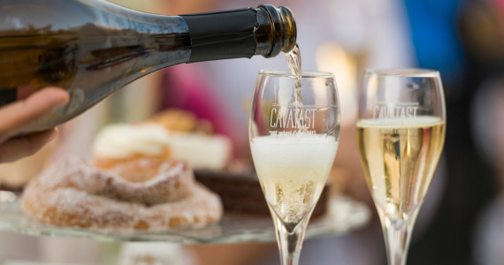 Pouring cava, Penedes region wines, credits Global Image Projects SLU