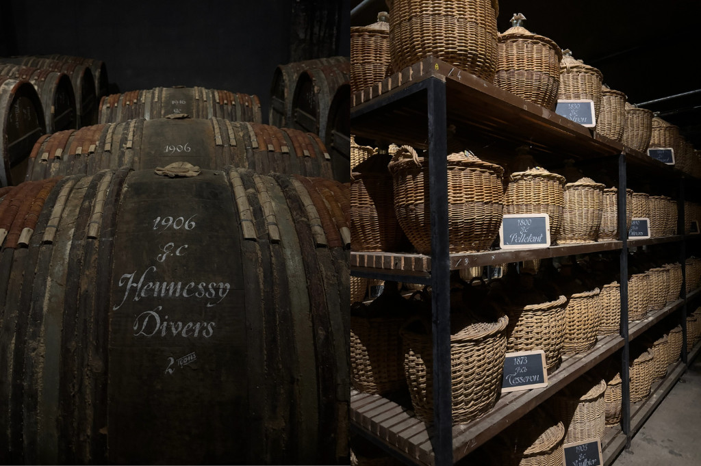 Maddi in Cognac, tour at Hennessy