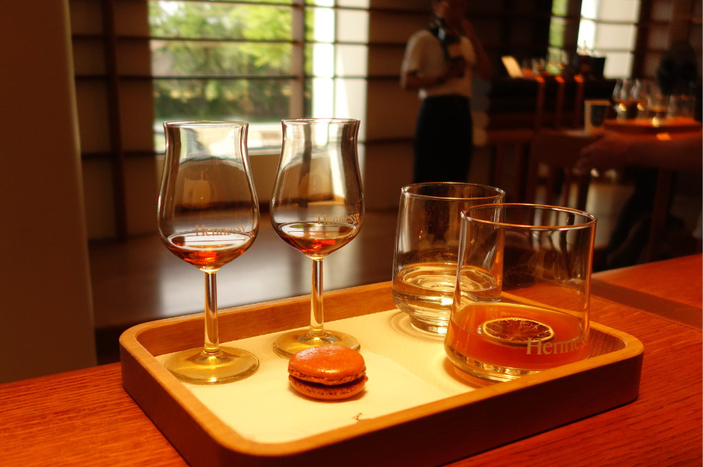 Cognac tasting at Hennessy