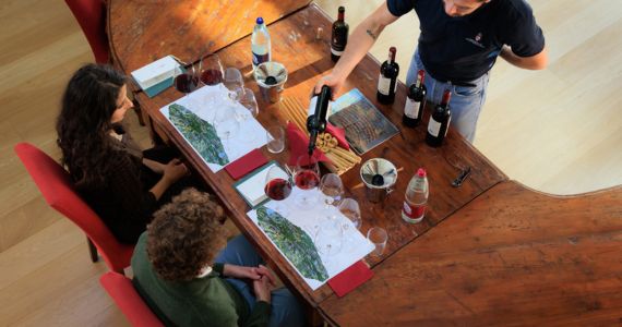Castello di Fonterutoli, winery tasting experience, credit Castello di Fonterutoli
