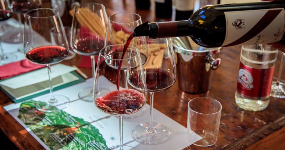 Wine experience at Castello di Fonterutoli, credit Castello di Fonterutoli