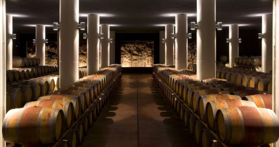 Castello di Fonterutoli, winery cellar, credit Castello di Fonterutoli