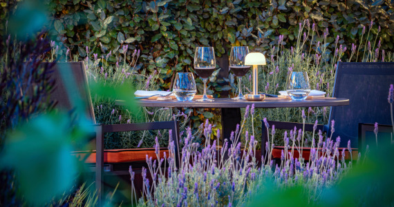 Gran Hotel Mas D'en Bruno, Restaurant Lower Terrace