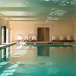 Pool at Hotel Chais Monnet & Spa, credit Hotel Chais Monnet