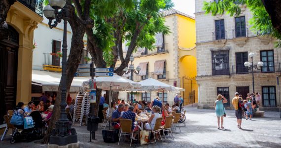 Jerez sherry tours, horses in Jerez, credit Andalusia Tourism
