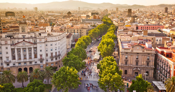 La Rambla, Barcelona, Barcelona vineyard holidays