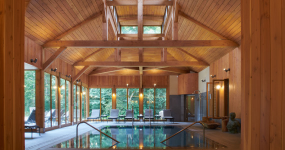 Les Sources de Cheverny, indoor pool, spa, Loire Valley, credit MPMorel