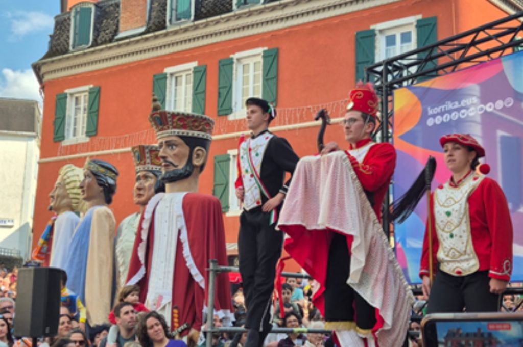 Basque dancing
