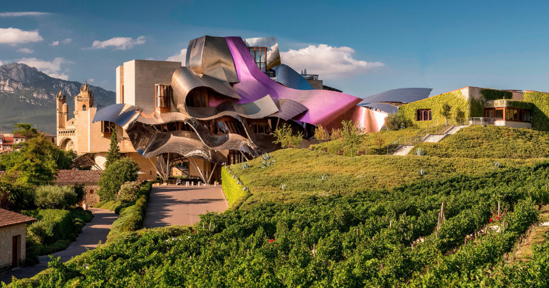 Marques de Riscal, facade, credit Adolfo Rancano Gijon