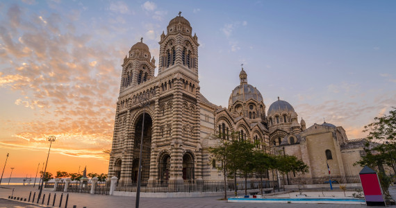 Marseille cathedral, Provence
