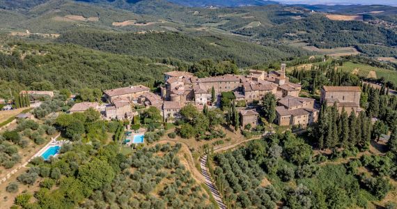 Montalcino landscape - Hidden Gem Le Fontanelle