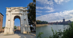Natalie in Verona, Italy, Verona weekend break