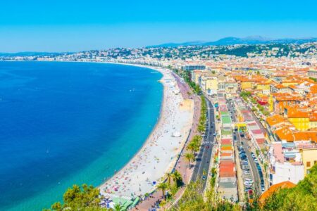 View of Nice, Cote d'Azur