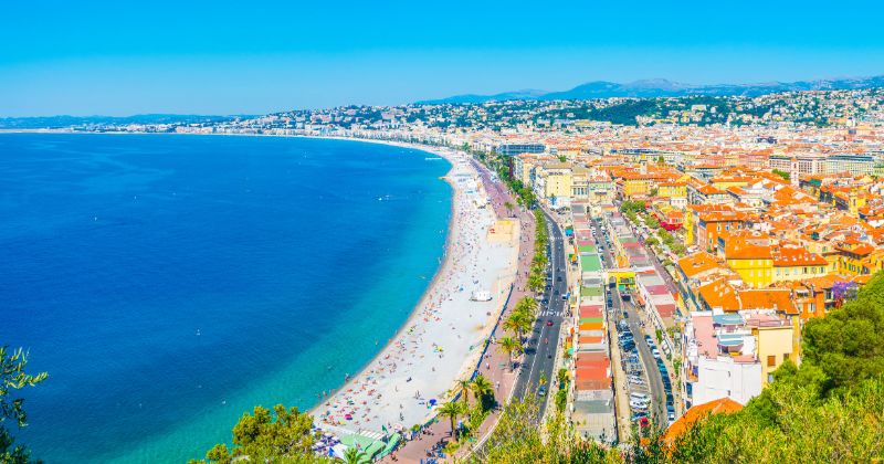 View of Nice, Cote d'Azur