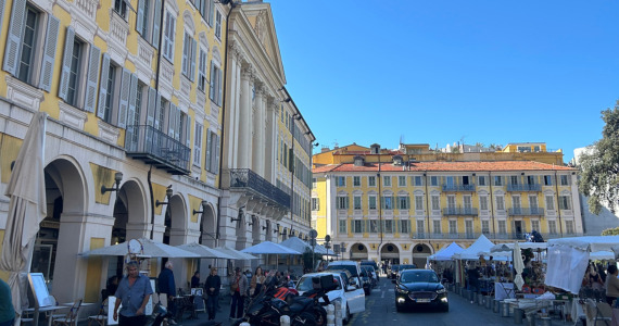 Streets of Nice, France