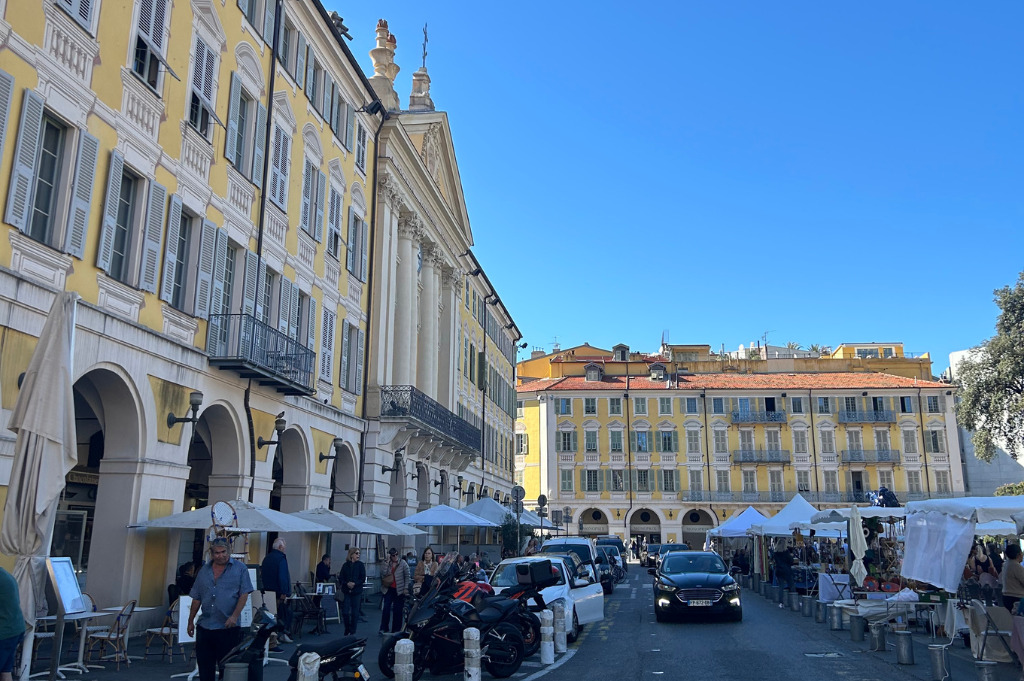 Nice, France, city streets
