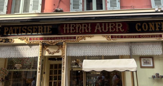 Nice, France, patissier in Old Town