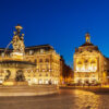 Place de la Bourse in central Bordeaux, Cognac and Bordeaux wine tour