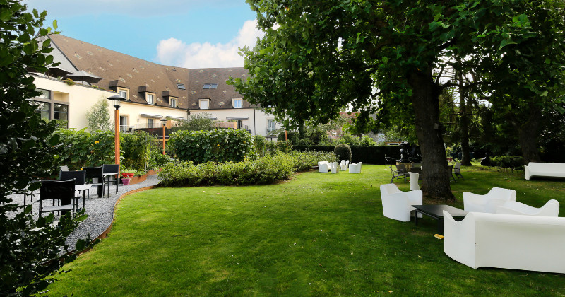 Le Richebourg garden, credits David Chedoz