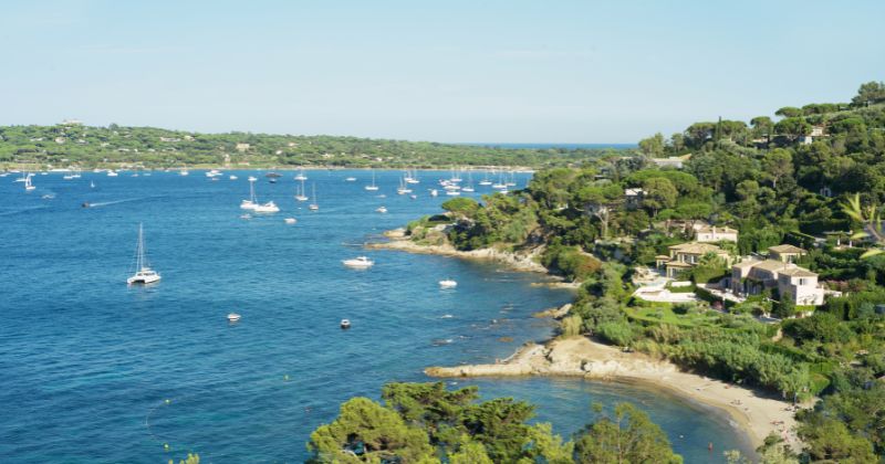 Saint Tropez sea view