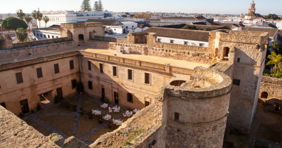 Jerez Sherry Tours, Sanlúcar de Barrameda castle, credit Andalusia Tourism