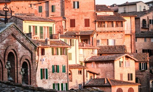 Siena panoramic view