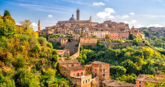 Siena city views