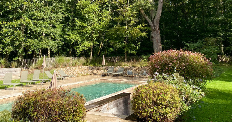 Les Sources de Cheverny, outdoor pool, Loire Valley