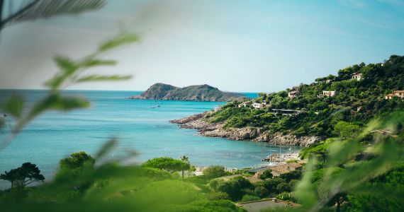 Coastal views in Saint-Tropez, Cheval Blanc Saint-Tropez wine tour