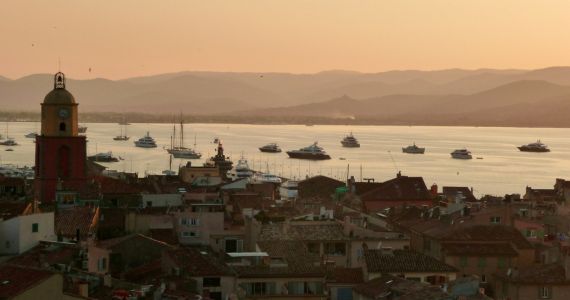Sunset in Saint-Tropez, Cheval Blanc Saint-Tropez break