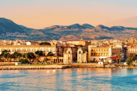 Sunrise over Palermo, Sicily, Exclusive Palermo Wine Tour