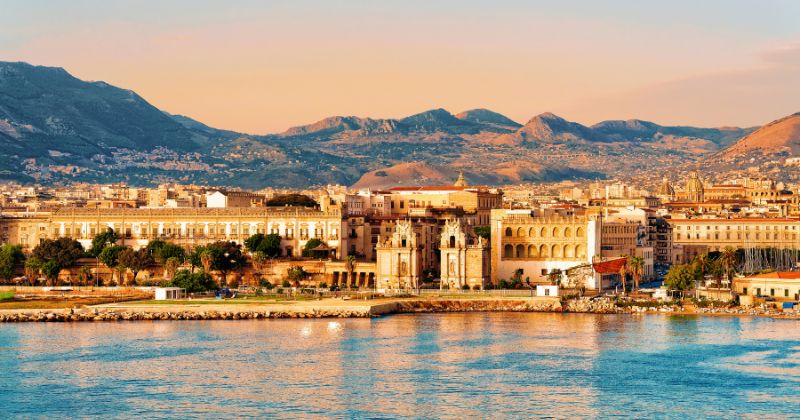 Sunrise over Palermo, Sicily, Exclusive Palermo Wine Tour