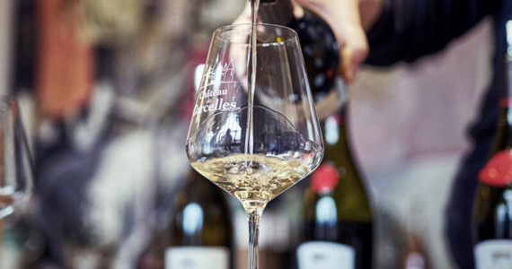 Culinary trips to France, Chateau de Corcelles wine, Beaujolais, credit Cherrystone